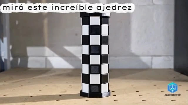 Tu próxima jugada — impresión 3D de Algoritmo